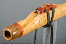 Olive Native American Flute, Minor, Mid F#-4, #K10D